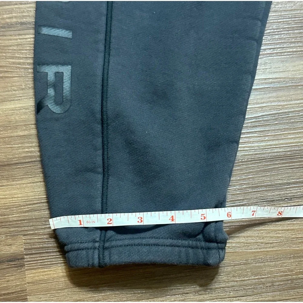 Nike Air Mens French Terry Sweatpants Dark Grey Joggers Sz XL (DQ4202-070)